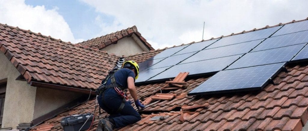 Las placas solares no causan goteras